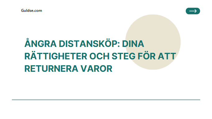 Ångra Distansköp