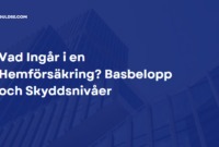 Vad Ingår i en Hemförsäkring Vad Ingår i en Hemförsäkring